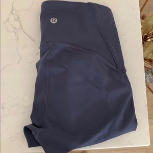 Blue lululemon leggings size 4